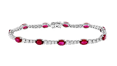 Ruby and Diamond Bracelet
