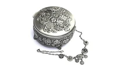 Silver Jewelry Box