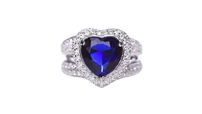 Heart Of Sapphire Ring